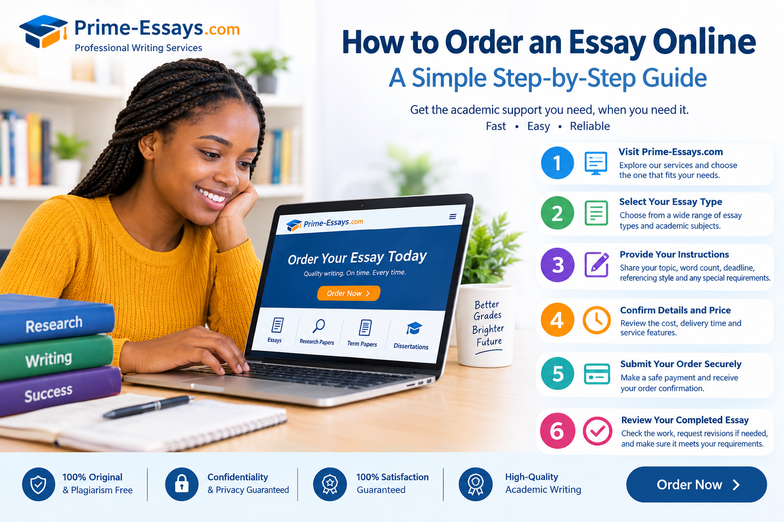how to order an essay